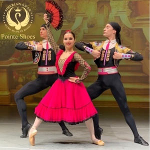 Siberian Swan Pointe Shoes Spanish Dance